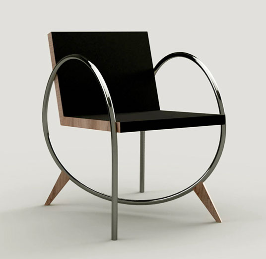 Spiralchair / Spiralsessel @Gerhard Benz